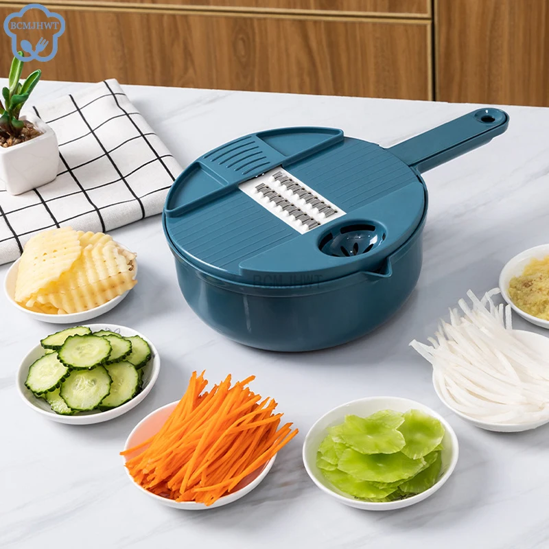 Multi-Function Vegetable Chopper Carrots Potatoes Manually Cut Shred Grater For Kitchen Convenience Vegetable Tool
Multi-Function Vegetable Chopper Carrots Potatoes Manually Cut Shred Grater For Kitchen Convenience Vegetable Tool