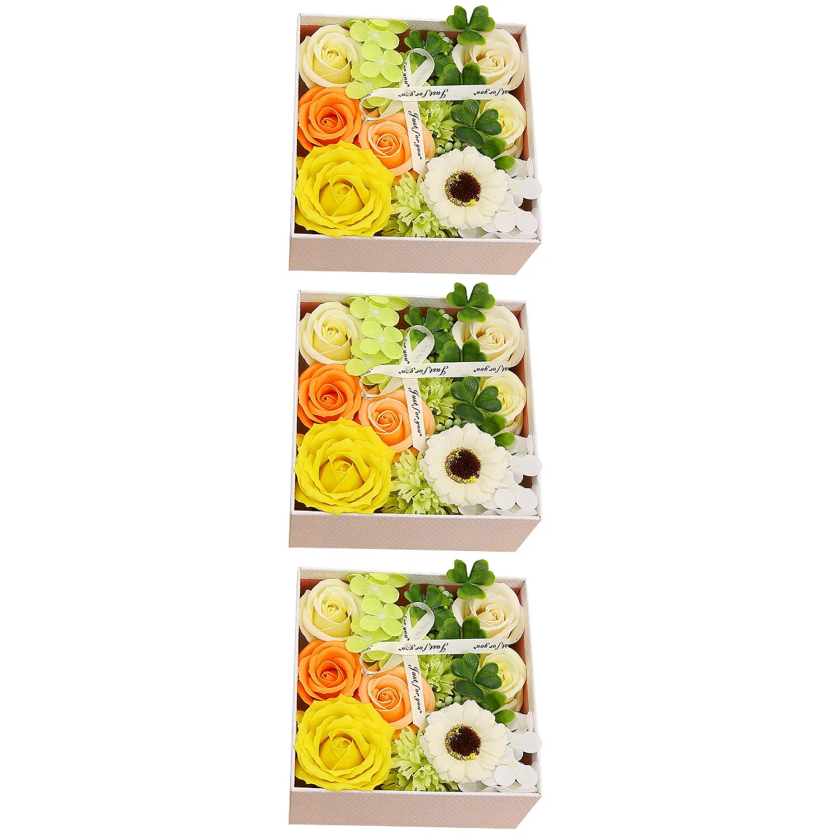 3 Boxes Artificial Flower Gift Scented Soap Flower Bouquet Valentine's Day Gift
3 Boxes Artificial Flower Gift Scented Soap Flower Bouquet Valentine's Day Gift