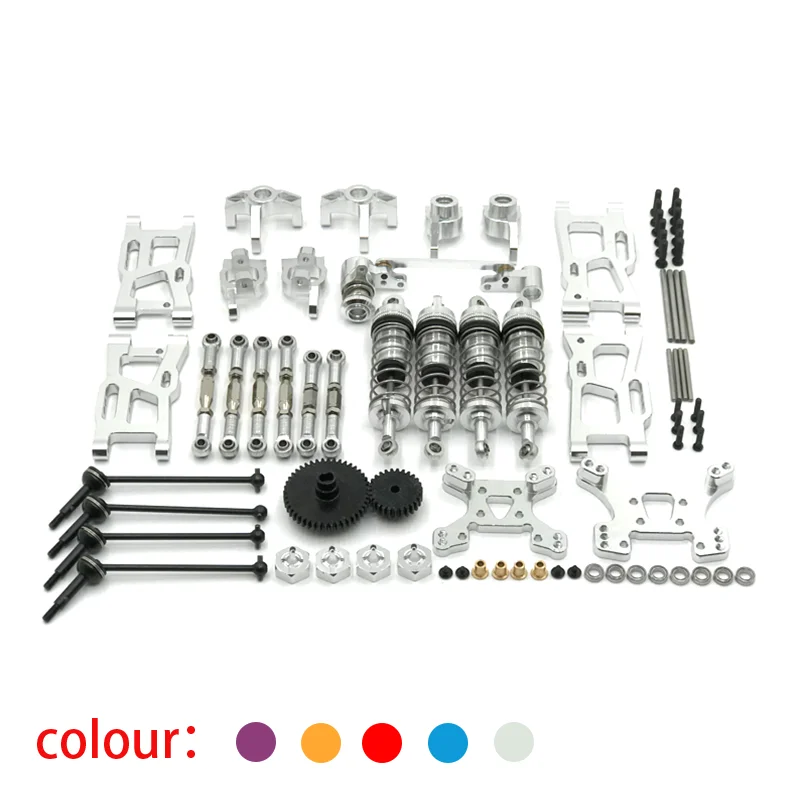 Wltoys 124017 124019 144001 144002 Upgrade Metal Upgrade Parts With Shock Adapter Set RC Car Parts
Wltoys 124017 124019 144001 144002 Upgrade Metal Upgrade Parts With Shock Adapter Set RC Car Parts