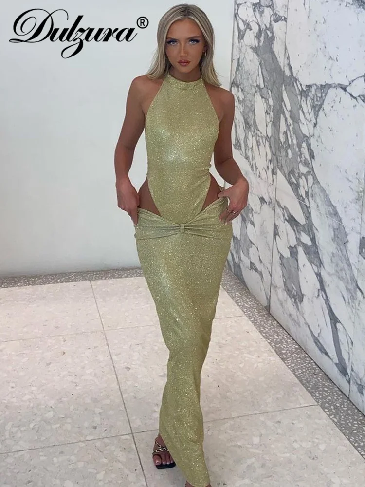 Dulzura Bling Glitter Sexy Y2K Clothes 2 Pieces Sleeveless Top Bodysuit High Waist Bodycon Midi Skirt Matching Set Club Party
Dulzura Bling Glitter Sexy Y2K Clothes 2 Pieces Sleeveless Top Bodysuit High Waist Bodycon Midi Skirt Matching Set Club Party