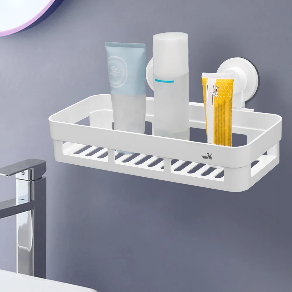 Kitchen Storage Drain Basket Wall Mount Bathroom Hanging Suction Cup Rack PP Household Shower Sundries Organizer Box Shelf
Kitchen Storage Drain Basket Wall Mount Bathroom Hanging Suction Cup Rack PP Household Shower Sundries Organizer Box Shelf
