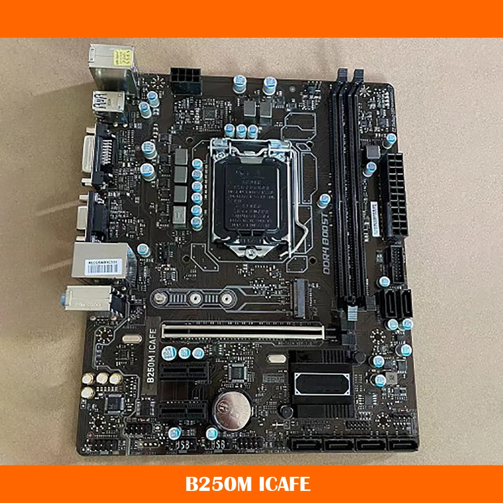 B250M ICAFE For Msi LGA1151 DDR4 32G USB3.1Gen1 M.2 SATA3*6 M-ATX Desktop Motherboard Original Quality Fast Ship Tested
B250M ICAFE For Msi LGA1151 DDR4 32G USB3.1Gen1 M.2 SATA3*6 M-ATX Desktop Motherboard Original Quality Fast Ship Tested