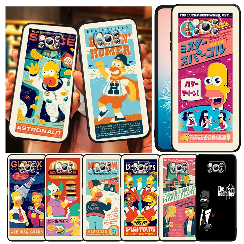 Anime The Simpsons Cute Phone Case For Xiaomi Mi Poco X5 X4 X3 NFC F4 F3 GT M5 M5s M4 M3 Pro C55 C50 C40 5G Black TPU Cover 
Anime The Simpsons Cute Phone Case For Xiaomi Mi Poco X5 X4 X3 NFC F4 F3 GT M5 M5s M4 M3 Pro C55 C50 C40 5G Black TPU Cover