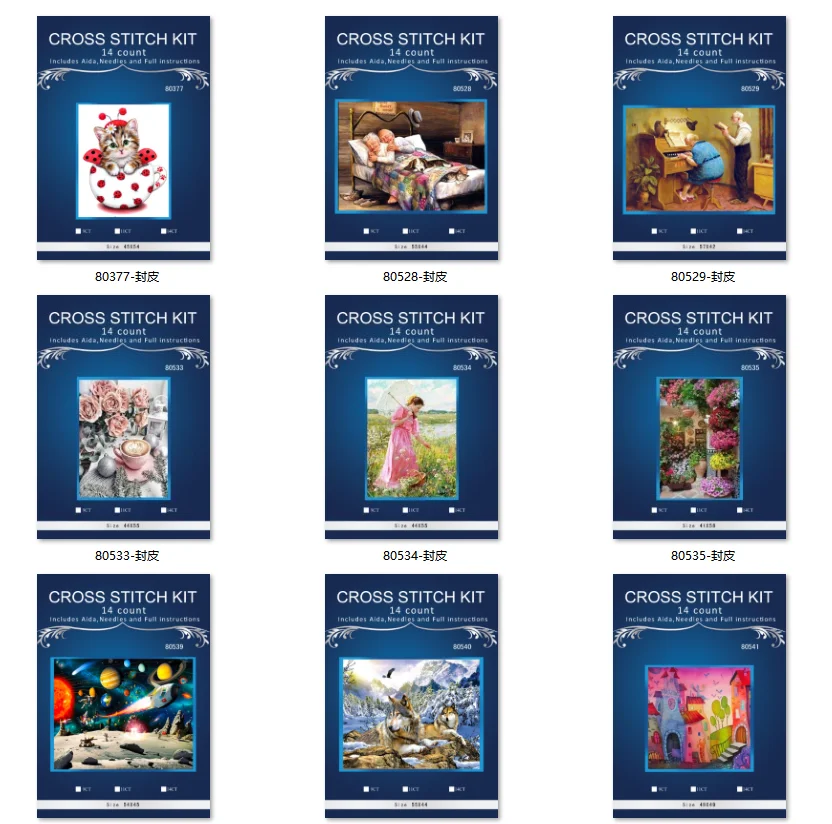 Full Cross Stitch DIY Embroidery Kits Handmade Cotton Thread Needlework Cross stitch fabric 14CT/22CT/25CT/28CT Scenery 22
Full Cross Stitch DIY Embroidery Kits Handmade Cotton Thread Needlework Cross stitch fabric 14CT/22CT/25CT/28CT Scenery 22