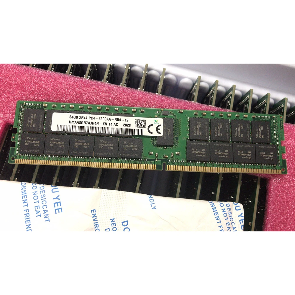 For SK Hynix RAM HMAA8GR7AJR4N-XN 64G 64GB 2RX4 PC4-3200AA REG ECC Memory High Quality Fast Ship
For SK Hynix RAM HMAA8GR7AJR4N-XN 64G 64GB 2RX4 PC4-3200AA REG ECC Memory High Quality Fast Ship