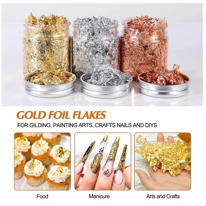10g Copper Foil Sequins Glitter Craft Flake Sheet Shiny Foil Paper Epoxy Resin Molds Nail Art Decor Supplies papel decorativo
10g Copper Foil Sequins Glitter Craft Flake Sheet Shiny Foil Paper Epoxy Resin Molds Nail Art Decor Supplies papel decorativo