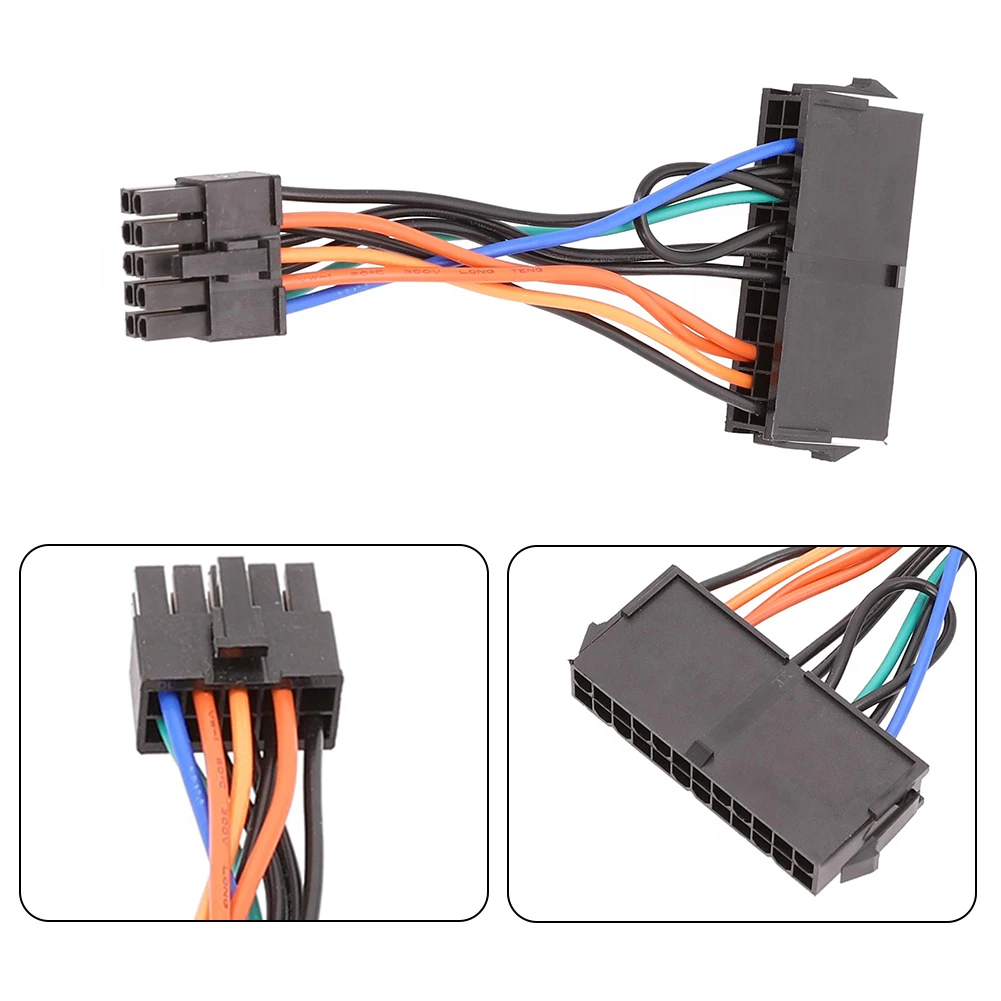 

10cm ATX 24pin To 10pin PSU Power Supply Cable Replace Power Cable Conversion Cable High Quality Accessories