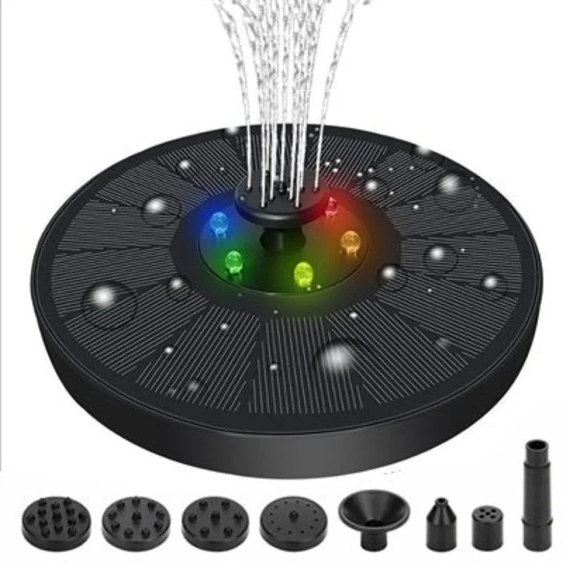 18CM LED Floating Solar Water Fountain Pool Waterfall LED light Fountain Garden Patio Decoration Outdoor Bird Bath Water Pump
18CM LED Floating Solar Water Fountain Pool Waterfall LED light Fountain Garden Patio Decoration Outdoor Bird Bath Water Pump