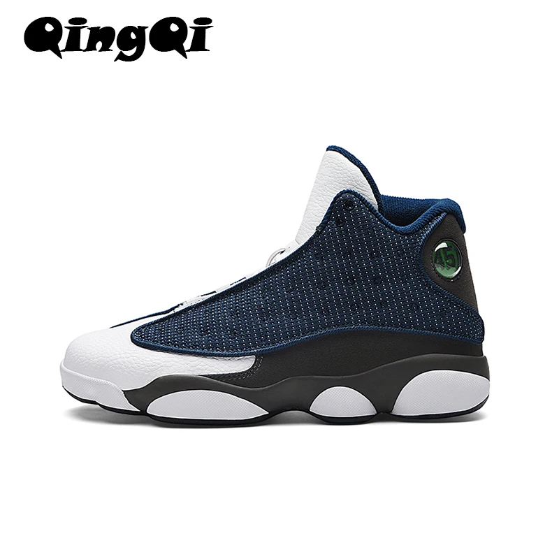 AJ13 High Quality Mens Basketball Shoes Cushioning Wearable Sports Shoes Non-slip Training Athletic Basketball Sneakers For men
AJ13 High Quality Mens Basketball Shoes Cushioning Wearable Sports Shoes Non-slip Training Athletic Basketball Sneakers For men