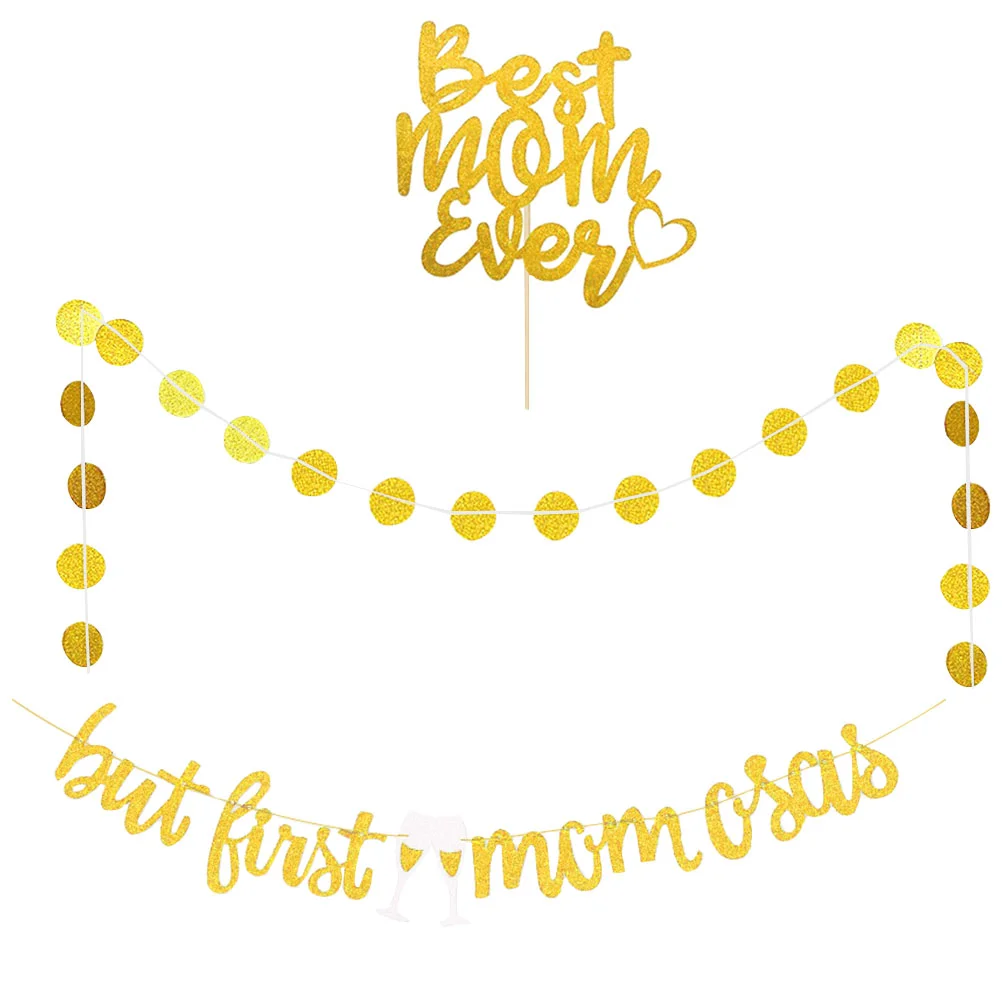 1 Set of Mother's Day Hanging Banner Party Scenes Decor Cake Decorative Insert
1 Set of Mother's Day Hanging Banner Party Scenes Decor Cake Decorative Insert