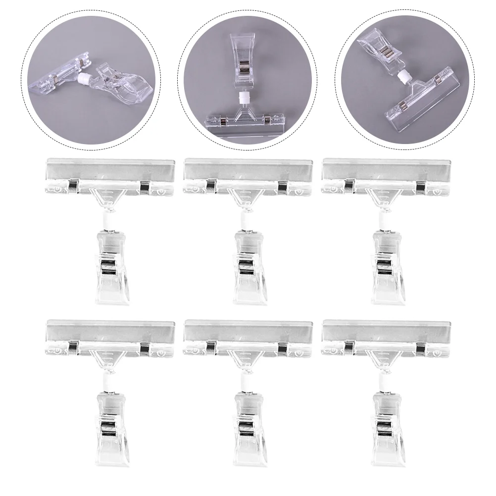 Holder Sign Clip Clips Display Tag Label Clamp Merchandise Rack Clear Tags Shelf Holders Stand Acrylic Signs Labels Rotatable
Holder Sign Clip Clips Display Tag Label Clamp Merchandise Rack Clear Tags Shelf Holders Stand Acrylic Signs Labels Rotatable