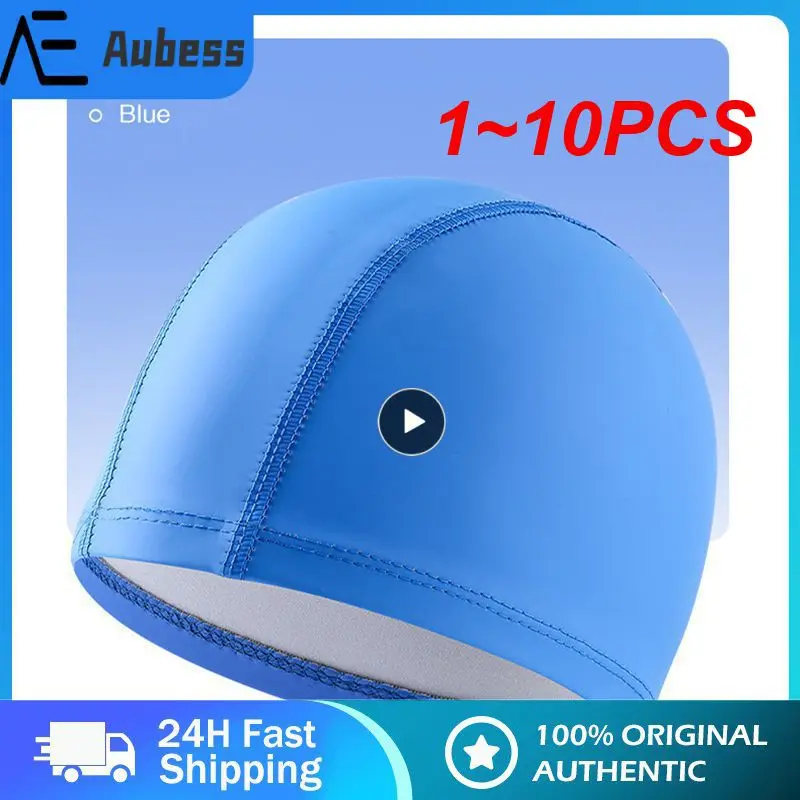 1~10PCS Elastic Waterproof PU Ears Long Hair Sports Swim Pool SPA Hat Swimming for Men Women Adults
1~10PCS Elastic Waterproof PU Ears Long Hair Sports Swim Pool SPA Hat Swimming for Men Women Adults