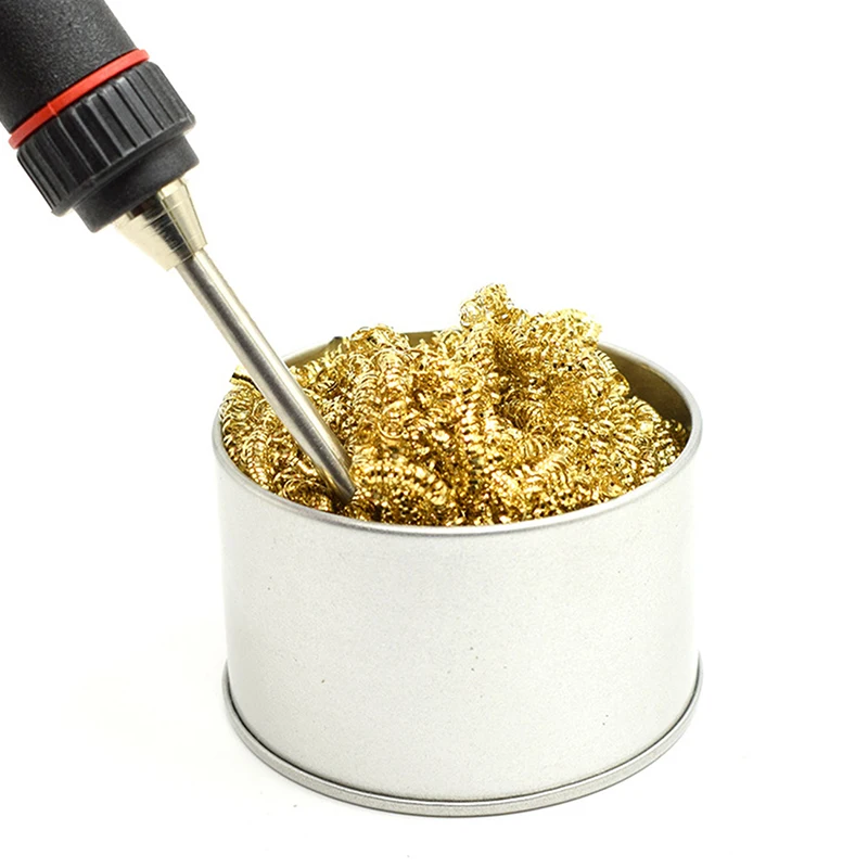 Cleaning Ball Desoldering Soldering Iron Mesh Filter Cleaning Nozzle Tip Copper Wire Cleaner Ball Metal Dross Box Clean Ball
Cleaning Ball Desoldering Soldering Iron Mesh Filter Cleaning Nozzle Tip Copper Wire Cleaner Ball Metal Dross Box Clean Ball