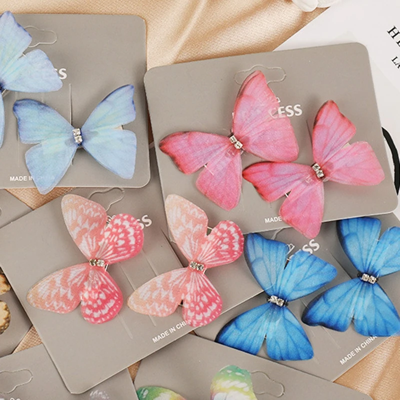 2 шт./набор, заколки-бабочки для волос
2 шт./набор, заколки-бабочки для волос