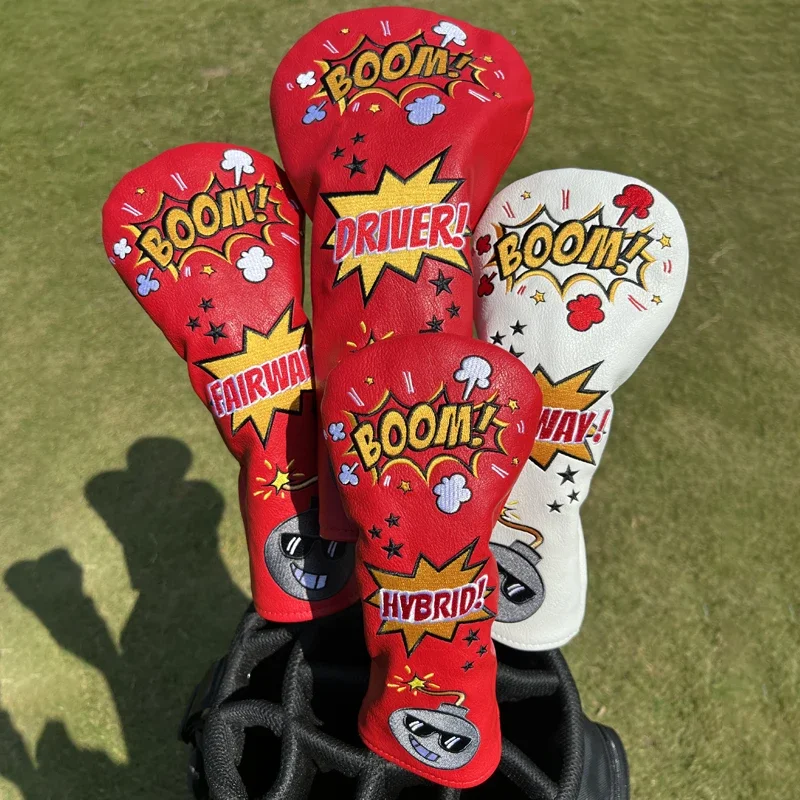 Booms PU Leather Golf Club Headcover Set Golf 460CC Driver FW Fariway Wood Hybird Cover And Iron Cover
Booms PU Leather Golf Club Headcover Set Golf 460CC Driver FW Fariway Wood Hybird Cover And Iron Cover