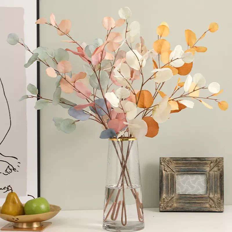 Autumn Artificial Plant Faux Leaves Eucalyptus Long Branch Wedding Home Decoration Silk Flowers Fake Plants DIY Wall Arrangement
Autumn Artificial Plant Faux Leaves Eucalyptus Long Branch Wedding Home Decoration Silk Flowers Fake Plants DIY Wall Arrangement