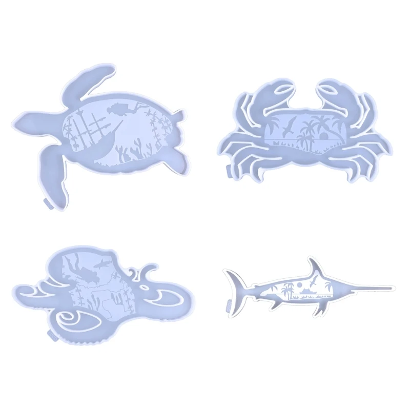 3D Crystal Crab Octopus Ornament Silicone Mold Suitable for Epoxy Resin Diy Crafts Jewelry Making Home Decor
3D Crystal Crab Octopus Ornament Silicone Mold Suitable for Epoxy Resin Diy Crafts Jewelry Making Home Decor