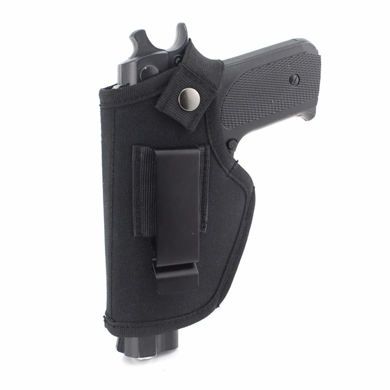 

Adjustable Tactical Hand Gun Black Holster Airsoft Concealed Carry Holsters Belt Clip Pistol Universal Gun Holster Bag Case Tool