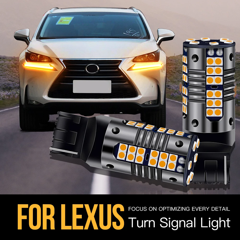 2pcs WY21W T20 7440A Canbus LED Turn Signal Light Blub Lamp For Lexus ES300 ES330 ES350 ES300H IS250 IS350 IS F IS200T CT200H
2pcs WY21W T20 7440A Canbus LED Turn Signal Light Blub Lamp For Lexus ES300 ES330 ES350 ES300H IS250 IS350 IS F IS200T CT200H