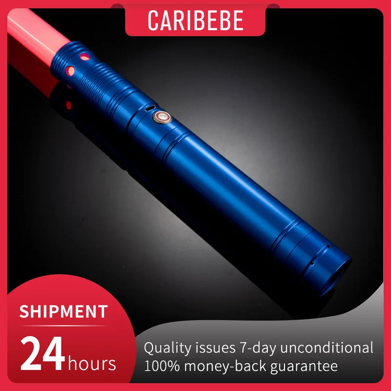 CARIBEBE RGB 15 Colors Variable Metal Handle Lightsaber 10 Sound Modes FX Duel Lightsaber Xmas Chridren Gifts LED USB Charging
CARIBEBE RGB 15 Colors Variable Metal Handle Lightsaber 10 Sound Modes FX Duel Lightsaber Xmas Chridren Gifts LED USB Charging