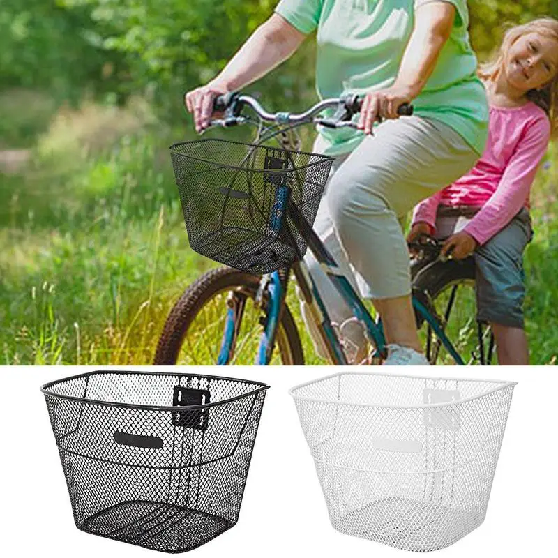 Kids Bike Basket Front Handlebar Iron Bicycle Basket Bike Baskets Universal Storage Rack For Scooter Road Bike Accessories Beach
Kids Bike Basket Front Handlebar Iron Bicycle Basket Bike Baskets Universal Storage Rack For Scooter Road Bike Accessories Beach