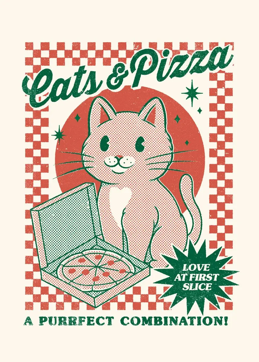 Винтаж постер с котом Таро печать на холсте
Винтаж постер с котом Таро печать на холсте