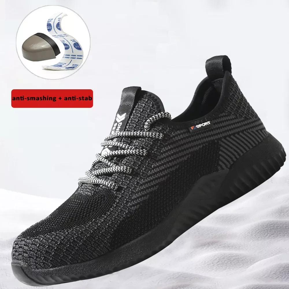 and Breathable Work Shoes Safety Men Steel Toe Cap Work Boots Construction Shoes for Male Anti-Smashing Sneakers Working
and Breathable Work Shoes Safety Men Steel Toe Cap Work Boots Construction Shoes for Male Anti-Smashing Sneakers Working