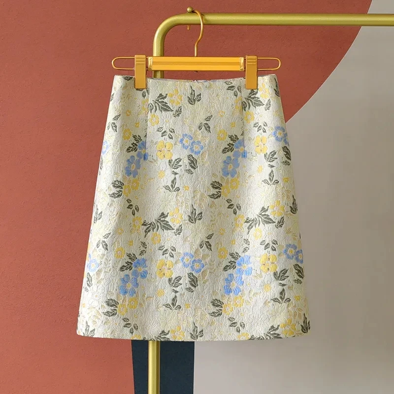 Faldas Aesthetic Senior Sense Printing Skirts Womens 2023 New Autumn All-match Bag Hip Skirt Female High Waist Slim A-line Skirt 
Faldas Aesthetic Senior Sense Printing Skirts Womens 2023 New Autumn All-match Bag Hip Skirt Female High Waist Slim A-line Skirt