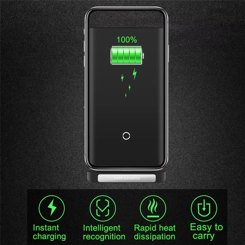 Wireless Charger Stand For iPhone 13 12 11 Pro X XS Max XR 8 Samsung S21 S20 S10 Qi Fast Charging Dock Station Phone Holder
Wireless Charger Stand For iPhone 13 12 11 Pro X XS Max XR 8 Samsung S21 S20 S10 Qi Fast Charging Dock Station Phone Holder
