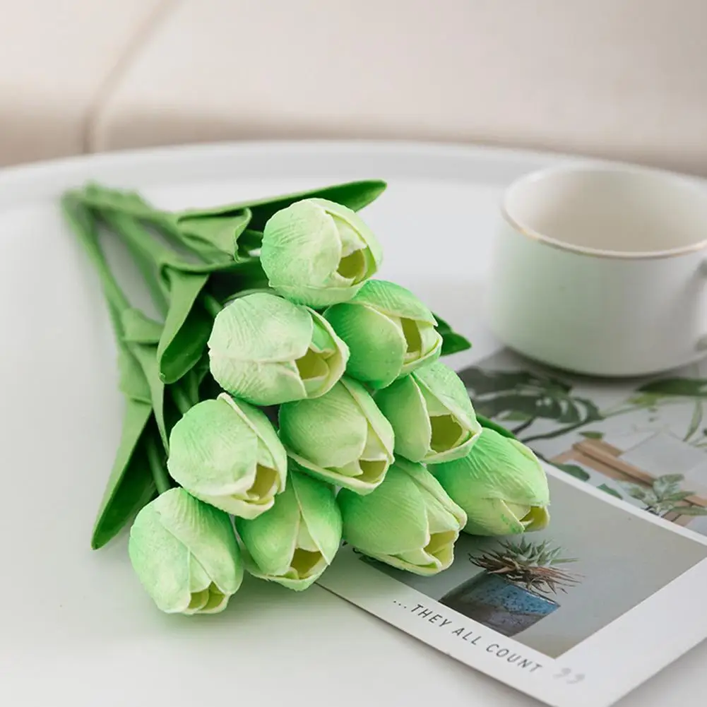 1PCS Tulip Artificial Flower Real Artificial Bouquet Fake Simulation Flower For Wedding Decoration Home Garen Decor W7S2
1PCS Tulip Artificial Flower Real Artificial Bouquet Fake Simulation Flower For Wedding Decoration Home Garen Decor W7S2
