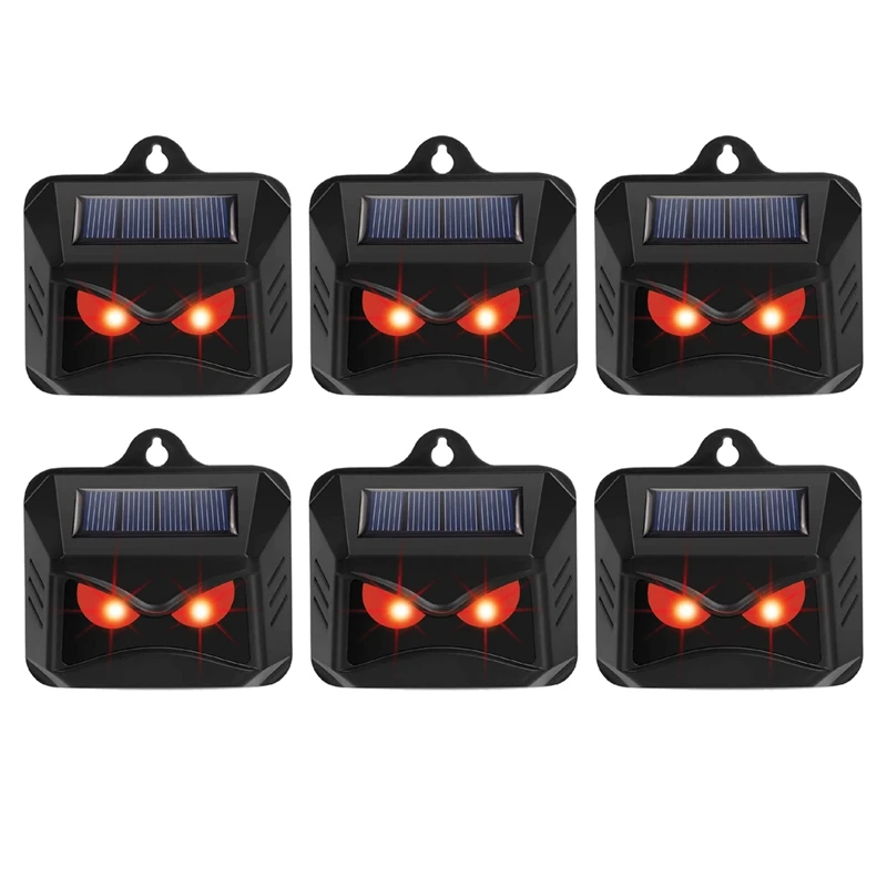 6 Packs Animal Repellent,Solar Predator Control Lights,Deer Raccoon Fox Repellent for Gardens,Motion Sensor
6 Packs Animal Repellent,Solar Predator Control Lights,Deer Raccoon Fox Repellent for Gardens,Motion Sensor