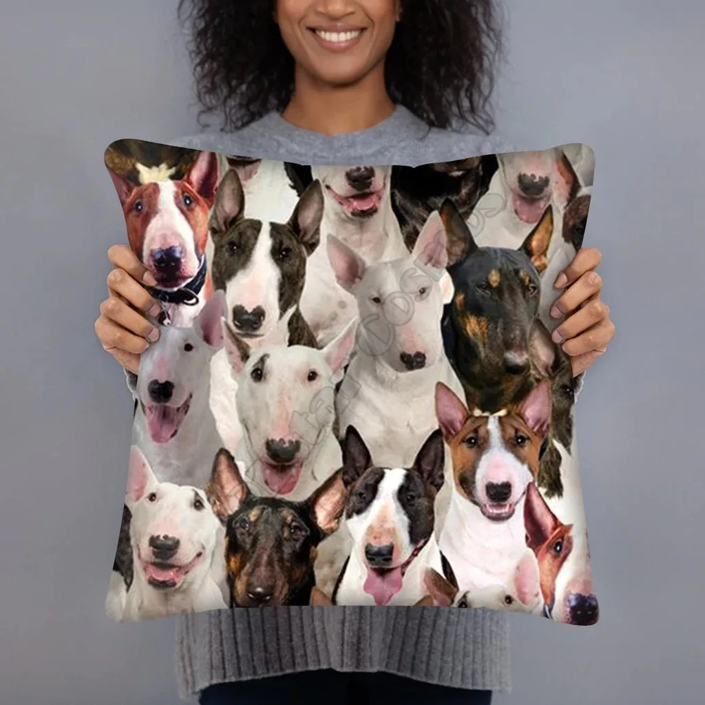 A Bunch of Bull Terriers Pillow Case 3D Printed Decorative Pillowcases Throw Pillow Cover Zipper Pillow cases Love Dog Gift
A Bunch of Bull Terriers Pillow Case 3D Printed Decorative Pillowcases Throw Pillow Cover Zipper Pillow cases Love Dog Gift