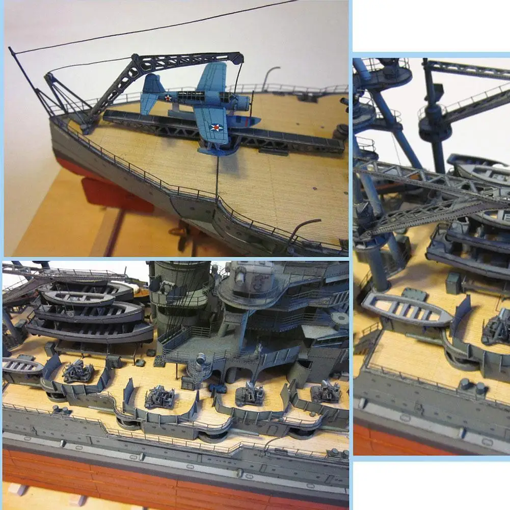 Scale 1:250 Uss Arizona Bb-39 Battleship Diy Uss Arizona Handmade Diy Puzzles Card Paper Kit Model Long Model Toy Paper Z0c3
Scale 1:250 Uss Arizona Bb-39 Battleship Diy Uss Arizona Handmade Diy Puzzles Card Paper Kit Model Long Model Toy Paper Z0c3