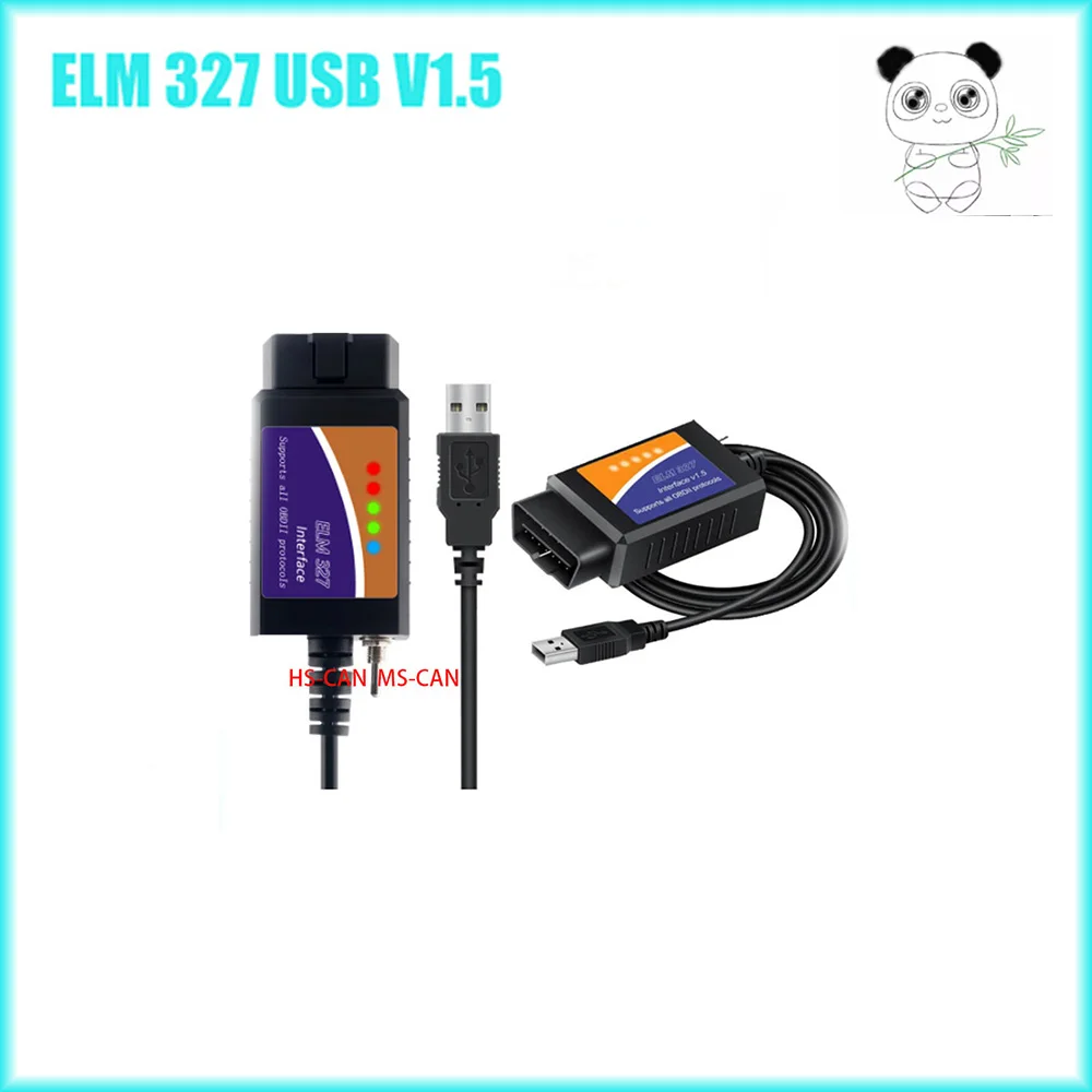 Newest ELM327 V1.5 USB OBD2 Car Code Reader Auto Diagnostic Tool Automotive Scanner Switch HS/MS CAN Free Shipping
Newest ELM327 V1.5 USB OBD2 Car Code Reader Auto Diagnostic Tool Automotive Scanner Switch HS/MS CAN Free Shipping