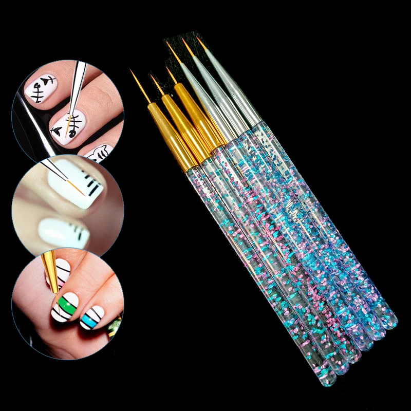 Nail Art Brushes for Manicure Painting Drawing Dotting Pen for Nail Tips Decoration Manicure UV Gel Polish Nail Art Brushes Set
Nail Art Brushes for Manicure Painting Drawing Dotting Pen for Nail Tips Decoration Manicure UV Gel Polish Nail Art Brushes Set