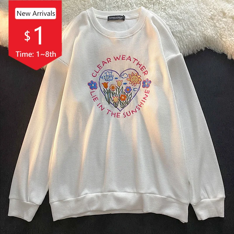2022 men's hoodies y2k clothes Long Sleeve flower embroidery Sweatshirts Harajuku oversized hoodie Unisex goth tops men clothing
2022 men's hoodies y2k clothes Long Sleeve flower embroidery Sweatshirts Harajuku oversized hoodie Unisex goth tops men clothing