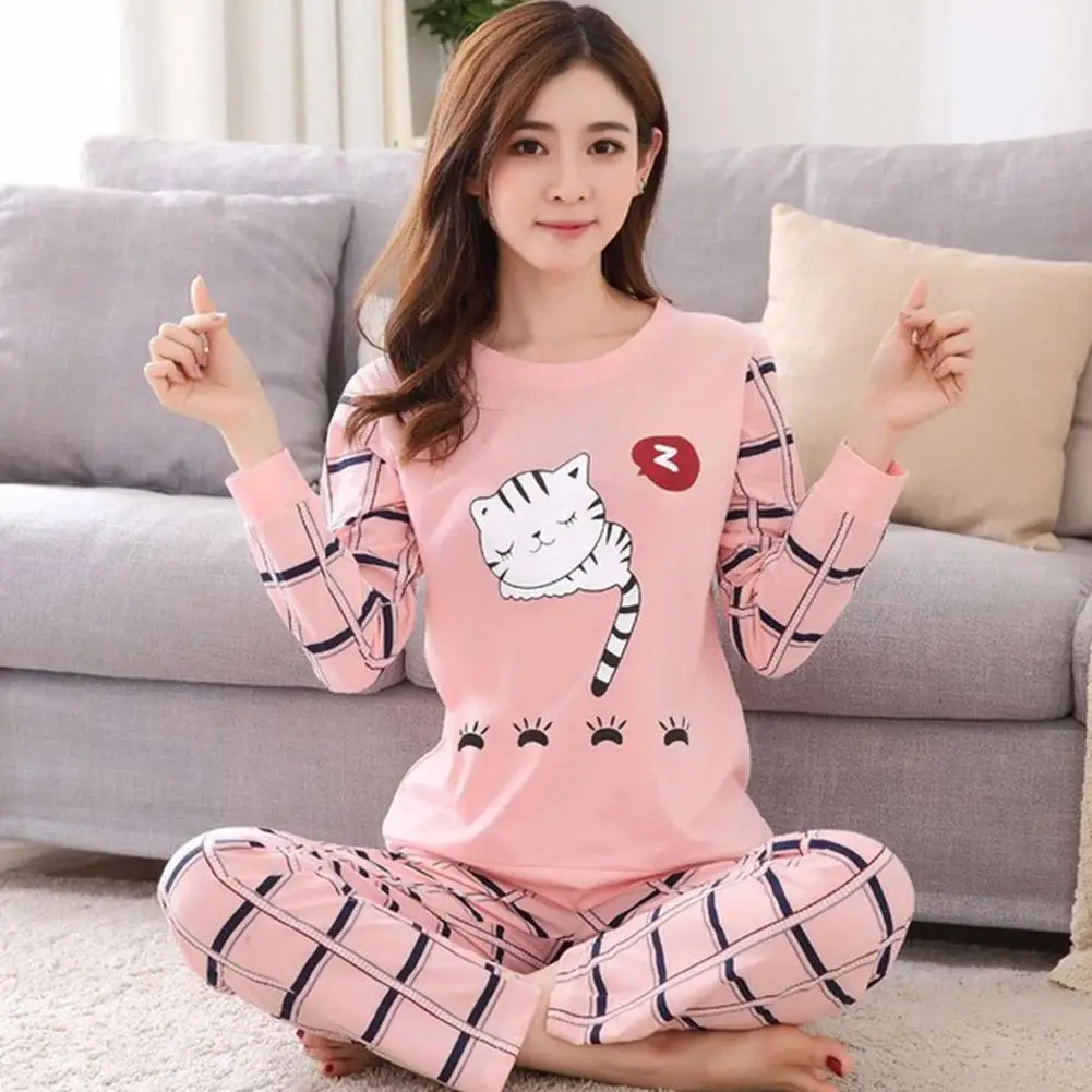 Ladies Womens Pyjamas Set Long Sleeve Top Nightwear Sleepwear Stretchy Sleeve Loose LoungeWear Nightwear Pajamas Long W4O3
Ladies Womens Pyjamas Set Long Sleeve Top Nightwear Sleepwear Stretchy Sleeve Loose LoungeWear Nightwear Pajamas Long W4O3