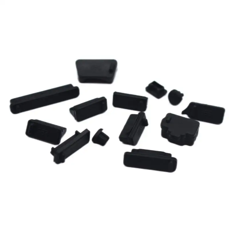 Universal USB Dust Plug Charger Port Cover Cap Female Jack Interface 13PCS Silicone Dustproof Protector For PC Notebook Laptop
Universal USB Dust Plug Charger Port Cover Cap Female Jack Interface 13PCS Silicone Dustproof Protector For PC Notebook Laptop