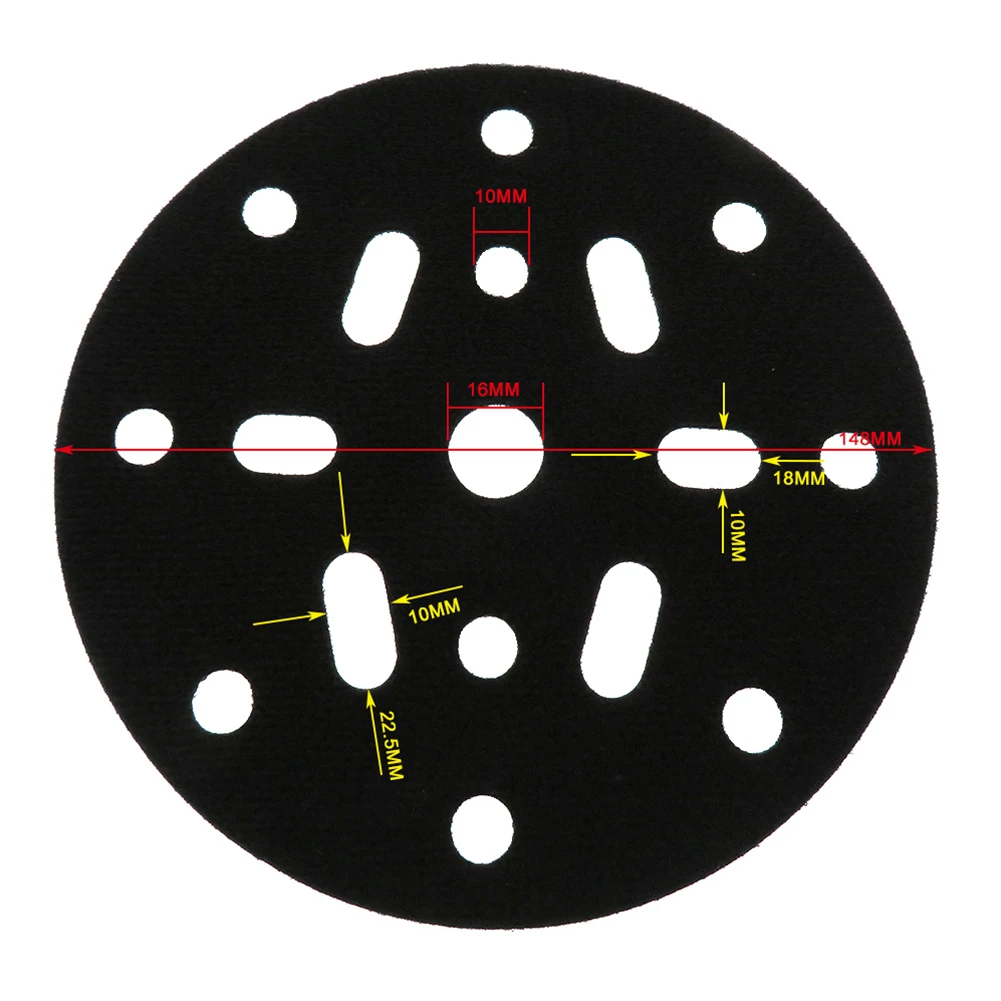 2pcs 6\\\\\\\"/150mm Protection Disc Flocking Pad 8+6/8+1 Hole SPower Tools Accessories For Polishing Grinding Abrasive Tools
2pcs 6\\\\\\\"/150mm Protection Disc Flocking Pad 8+6/8+1 Hole SPower Tools Accessories For Polishing Grinding Abrasive Tools
