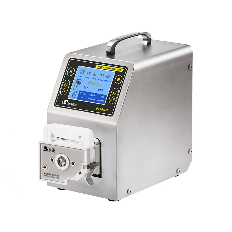 BT100LC liquid pump dispenser double channel peristaltic pump peristaltic filling pump
BT100LC liquid pump dispenser double channel peristaltic pump peristaltic filling pump