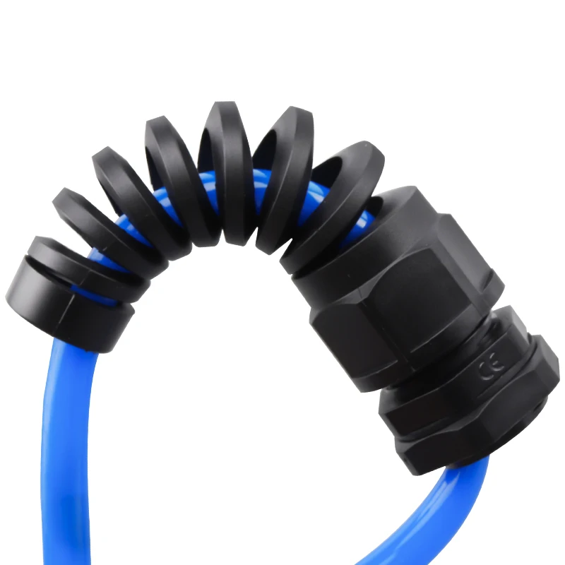 10pcs Wire Flexible Nylon Cable Gland Plastic Polyamide Material Joint Strain Relief anti Bending Spiral Tipped Cable Connector
10pcs Wire Flexible Nylon Cable Gland Plastic Polyamide Material Joint Strain Relief anti Bending Spiral Tipped Cable Connector
