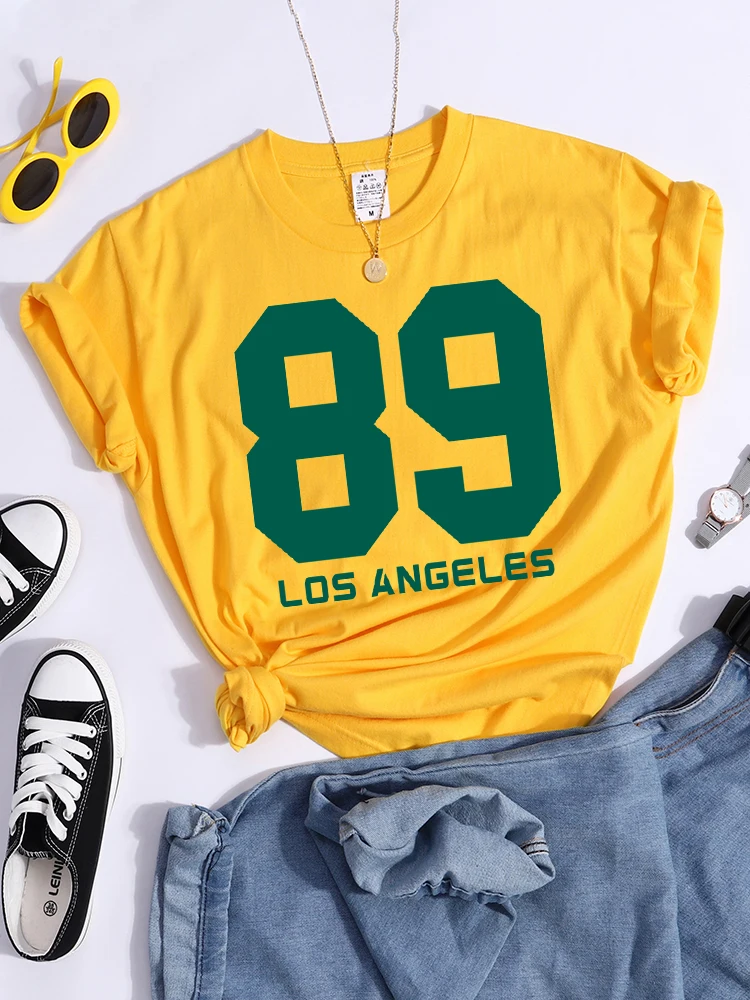 89 Los Angeles Print Woman Tshirt Vintage Casual Comfortable Tshirts Niche Trend Street T-Shirts Vintage Short Sleeve Top Tee
89 Los Angeles Print Woman Tshirt Vintage Casual Comfortable Tshirts Niche Trend Street T-Shirts Vintage Short Sleeve Top Tee