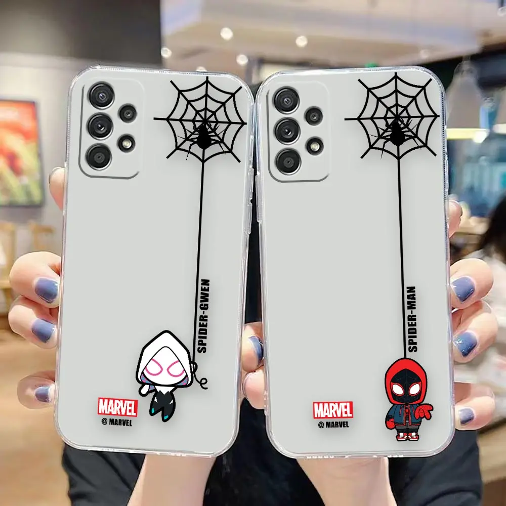 Spider-man Miles Morales Marvel Clear Case For Samsung M62 M60S M51 M33 M32 M31 M30 M22 M12 M11 A22 A21S A20 A20S A12 A11 Funda
Spider-man Miles Morales Marvel Clear Case For Samsung M62 M60S M51 M33 M32 M31 M30 M22 M12 M11 A22 A21S A20 A20S A12 A11 Funda