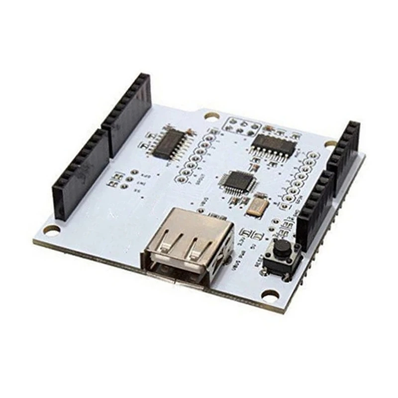 

Новый Щит USB V2.0 для хоста arduino ADK MEGA1280 2023, макетная плата, модуль, плата расширения электроники, 2560