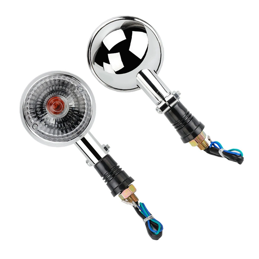 2pcs Motorcycle Turn Signal Indicator Light 12V Blinkers Flashers Lamp For YYamaha Vstar XVS XV400 650 1100 1300 V-MAX 1200
2pcs Motorcycle Turn Signal Indicator Light 12V Blinkers Flashers Lamp For YYamaha Vstar XVS XV400 650 1100 1300 V-MAX 1200