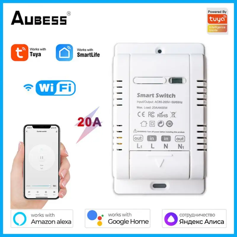 Умный мини-переключатель с поддержкой Wi-Fi и Bluetooth 
Умный мини-переключатель с поддержкой Wi-Fi и Bluetooth