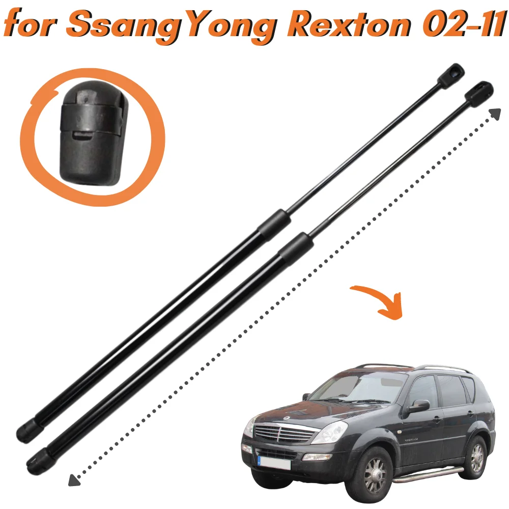 Qty(2) Hood Struts for SsangYong Rexton GAB 2002-2011 Front Bonnet Lift Supports Shock Absorbers Gas Springs Arm Bars Dampers
Qty(2) Hood Struts for SsangYong Rexton GAB 2002-2011 Front Bonnet Lift Supports Shock Absorbers Gas Springs Arm Bars Dampers