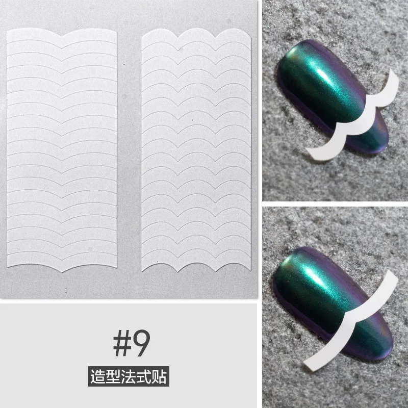 10sheets/lot nail art stickers wave lines french smile line white strips DIY manicure decoration slider nail tip decals YJ076
10sheets/lot nail art stickers wave lines french smile line white strips DIY manicure decoration slider nail tip decals YJ076