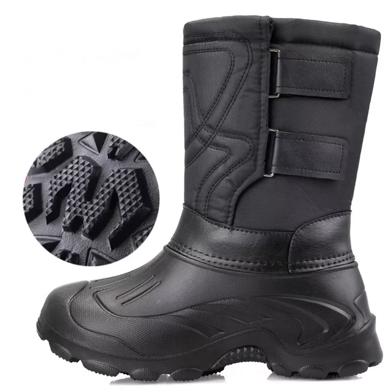Autumn and Winter Men's Waterproof Outdoor Snow Boots for Men Fishing Security Rain Boots Plus Velvet Winter Boots for Men 4
Autumn and Winter Men's Waterproof Outdoor Snow Boots for Men Fishing Security Rain Boots Plus Velvet Winter Boots for Men 4