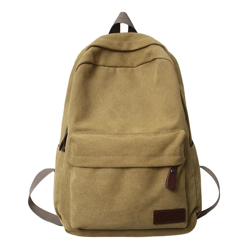

Холщовый мужской рюкзак для ноутбука, студенческие школьные ранцы для подростков, дорожный ранец в винтажном стиле, повседневная сумка